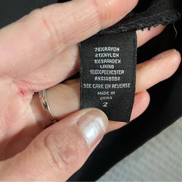 Torrid Studio Lexington Millenium Blazer Womens 2X Stretch Black Ruched Sleeve - Picture 5 of 9